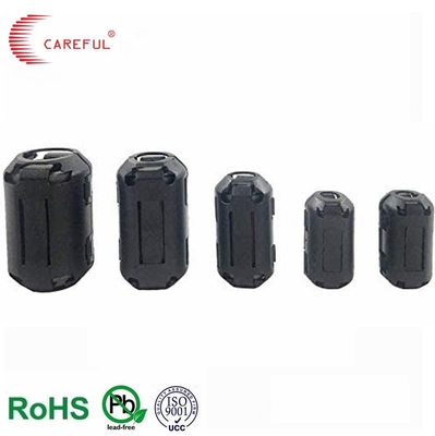 comprare EMI Clip-On Ferrite Ring Core Anti-Interference Core con 3,5 / 7 / 10 / 13,5 mm per cavo USB fabbricazione online