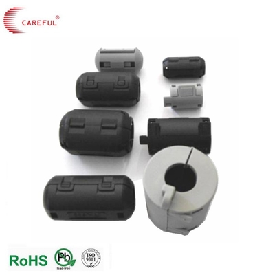 কেনা Rohs ISO9001 ভাল পারফরম্যান্স সহ পণ্য ইনস্টল করা সহজ বিভক্ত ক্লিপ-অন গোলমাল ফিল্টার ফেরিট কোর নরম ফেরিট কোর অনলাইনে উৎপাদন