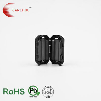kupować SCRC70B 7mm Bore Split Ferrite Clamp Core Power Line Choke EMI Filter dla kabli małych urządzeń produkcja online