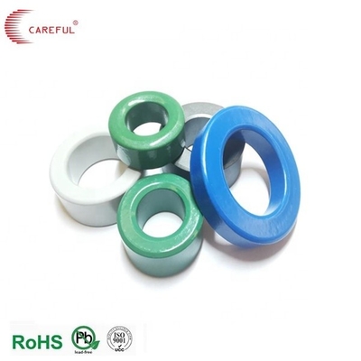 Rohs ISO9001 Green color factory price MnZn PC 40 PC44 material 85X55X20mm toroidal Transformer core ferrite core