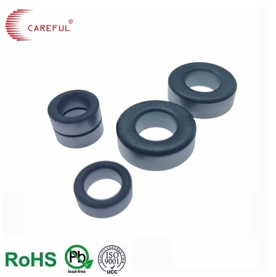 T63 EMI Anti Interference Soft Ferrite Ring Core For Round Cable