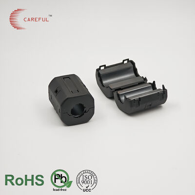 140A ID 14.7mm Wholesale Clip-On Ferrite Bead Core EMI Filter - Snap Open Noise Suppressor for Charger Power Cords & Data Cables