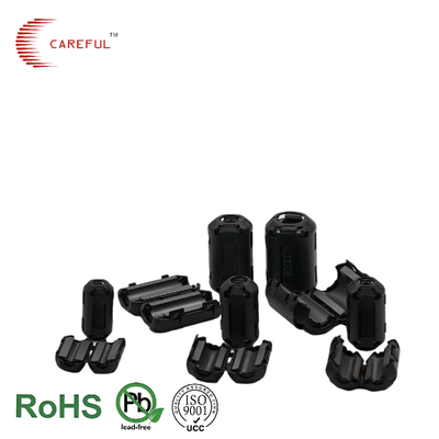Careful SCRC Assorted Snap Ferrite Set with 3-13mm ID Cores for Testing Thick PP Case for USB Data Lines RoHS REACH