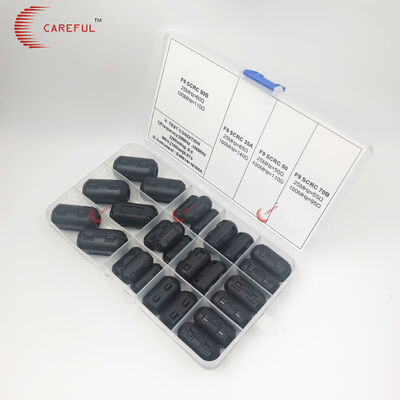 Factory Direct 27Pcs Snap on Ferrite Core Automotive Cable Noise Suppressor