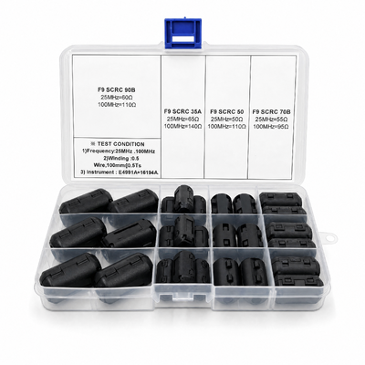 27Pcs Clip on Ferrite Core Car Anti Interference Noise Filter Factory Direct