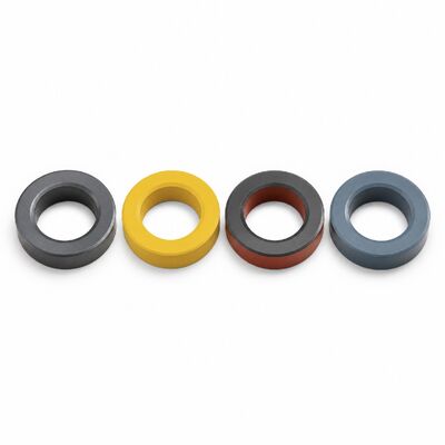 Iron Nickel High Flux Powder Core Soft Magnetic Alloy Toroid Core Custom Specification Fast Production Lead Time